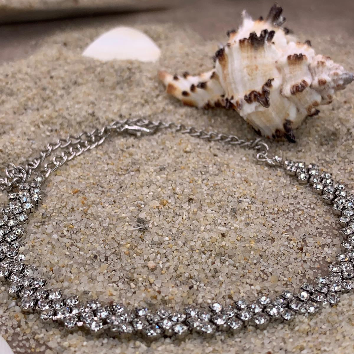 Cavigliera strass