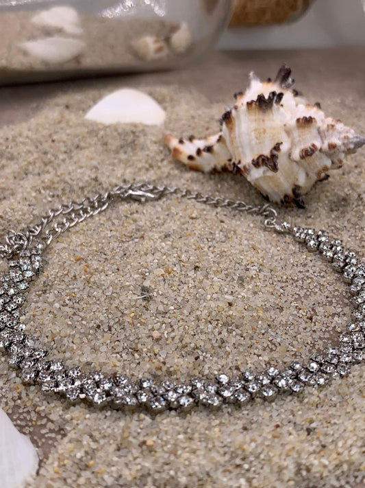 Cavigliera strass