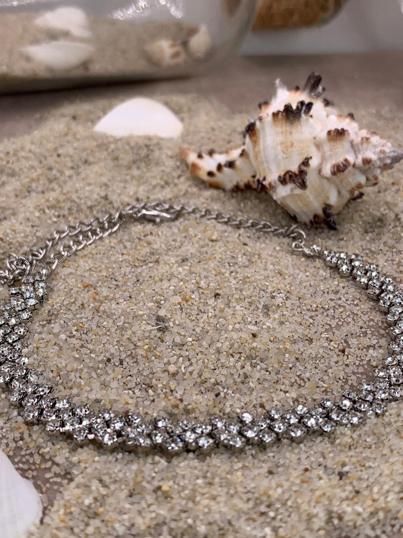 Cavigliera strass