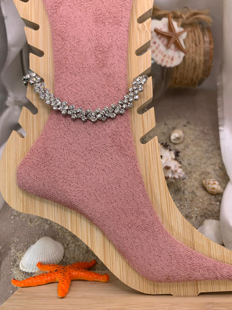 Cavigliera strass