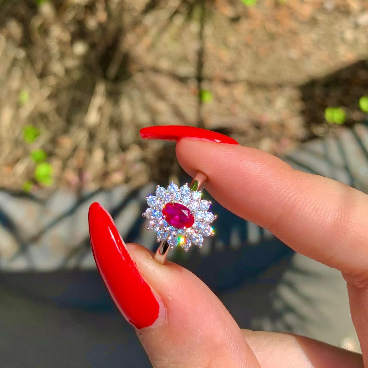 Anello kate flower