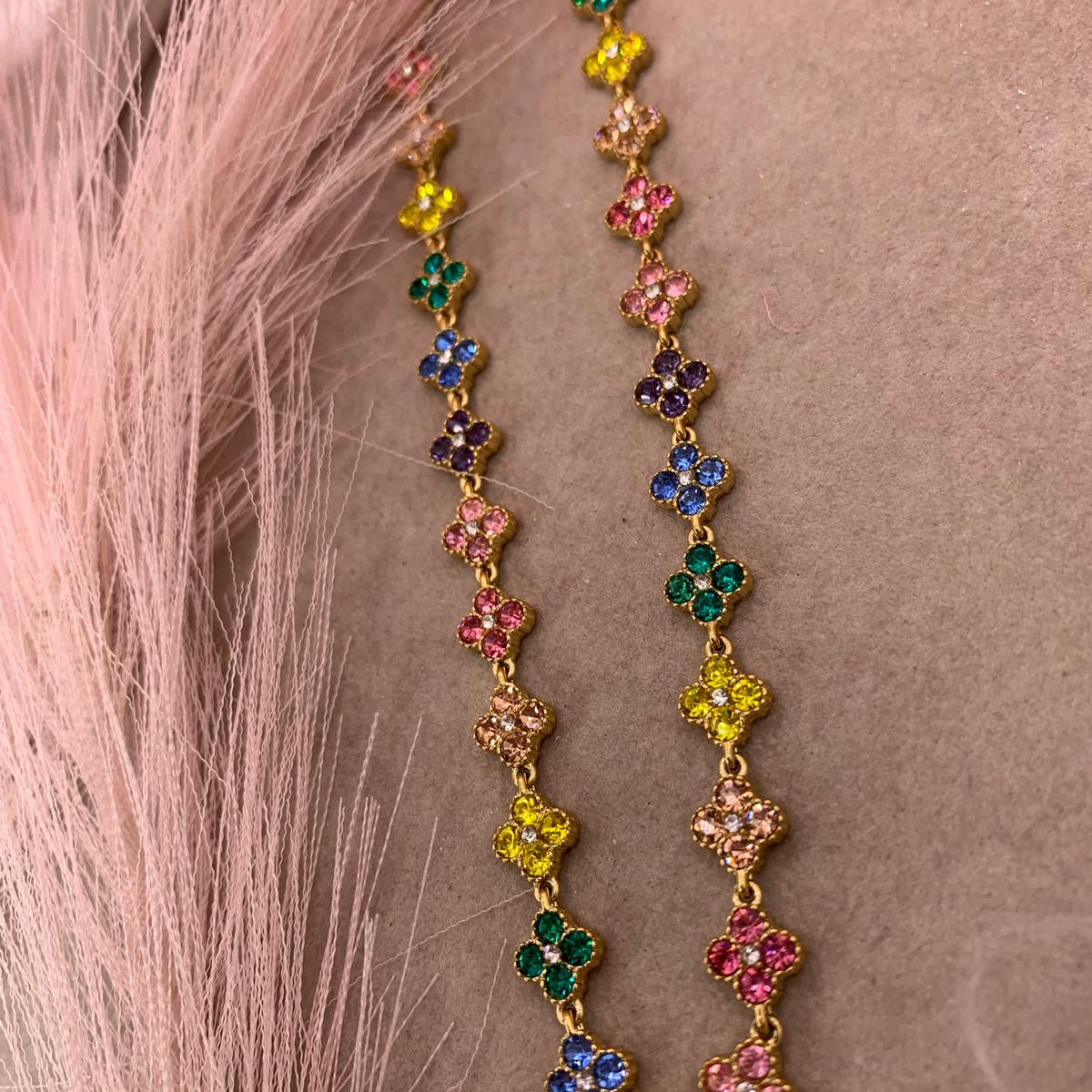 Collana quadricolors