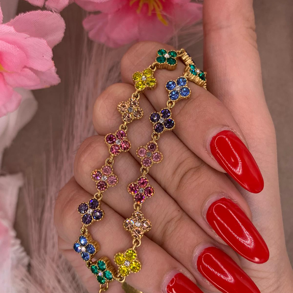 Collana quadricolors