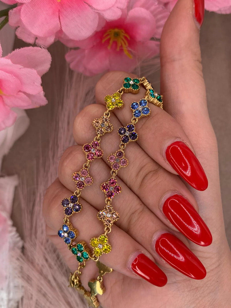 Collana quadricolors