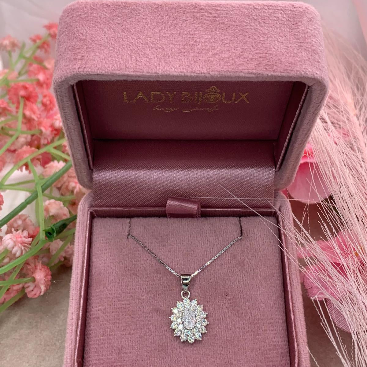 Collana m Kate flower