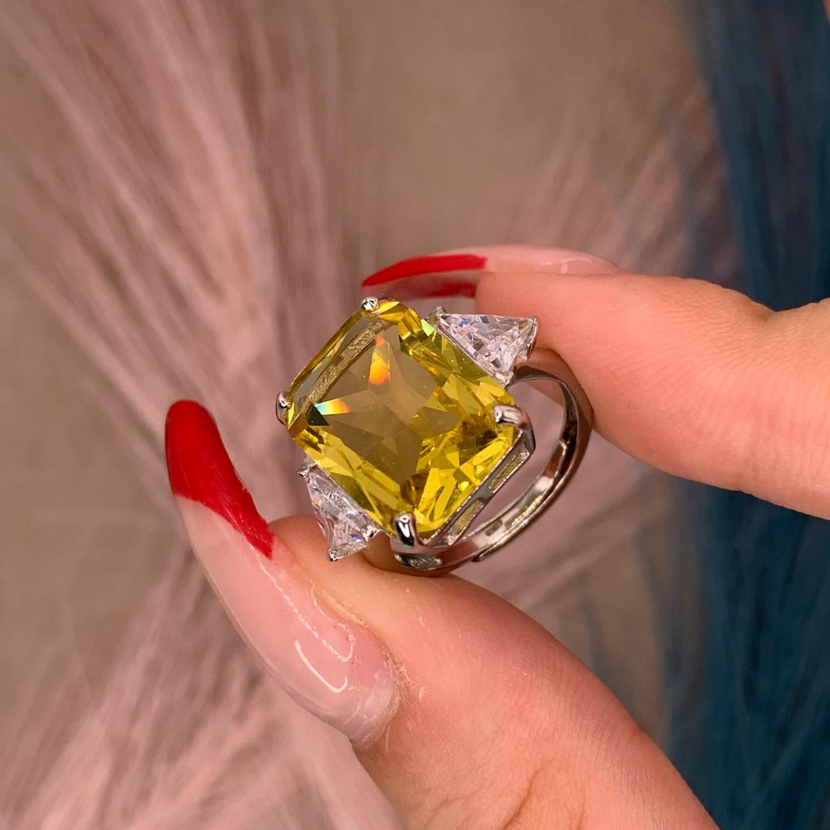 Anello big yellow