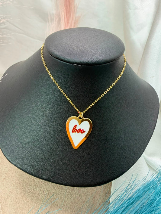 Collana scritta love