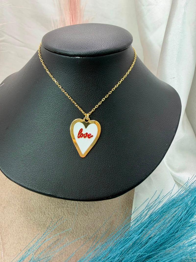 Collana scritta love
