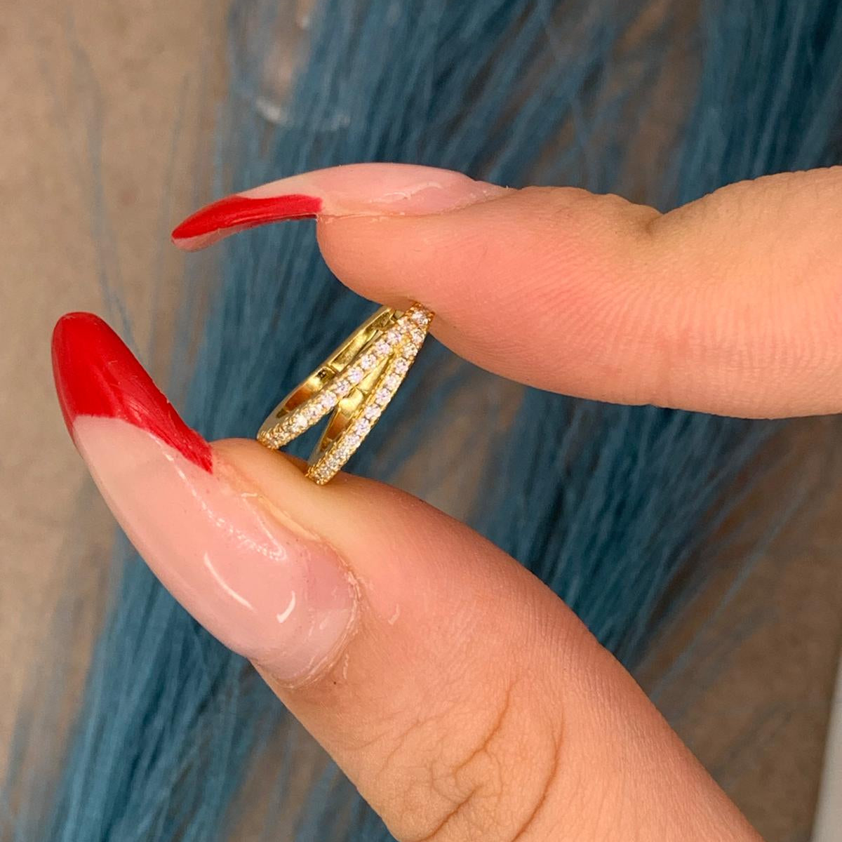 Earcuff oro