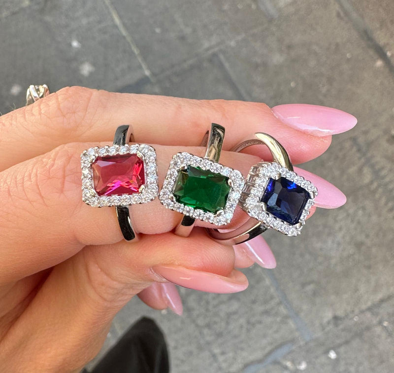 Anello quadrato big