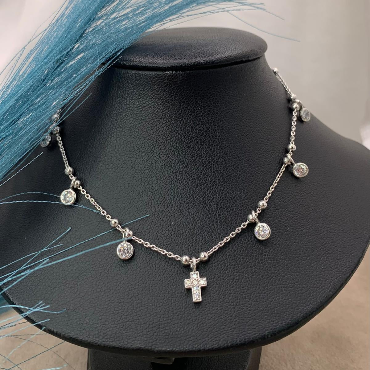 Collana mini croce