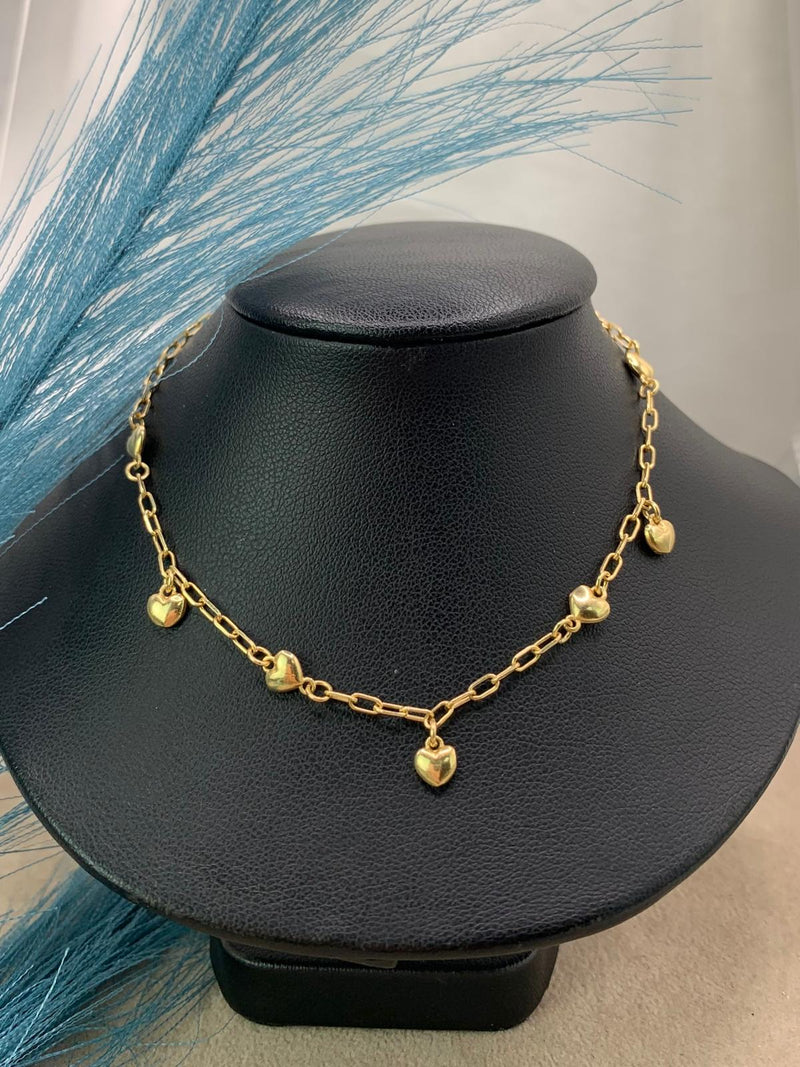 Collana mini cuoricini