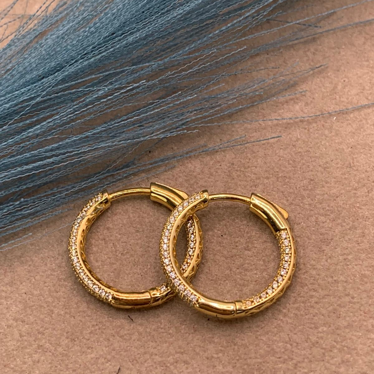 Cerchietti oro zirconati
