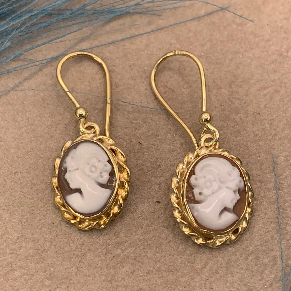 Orecchini cameo