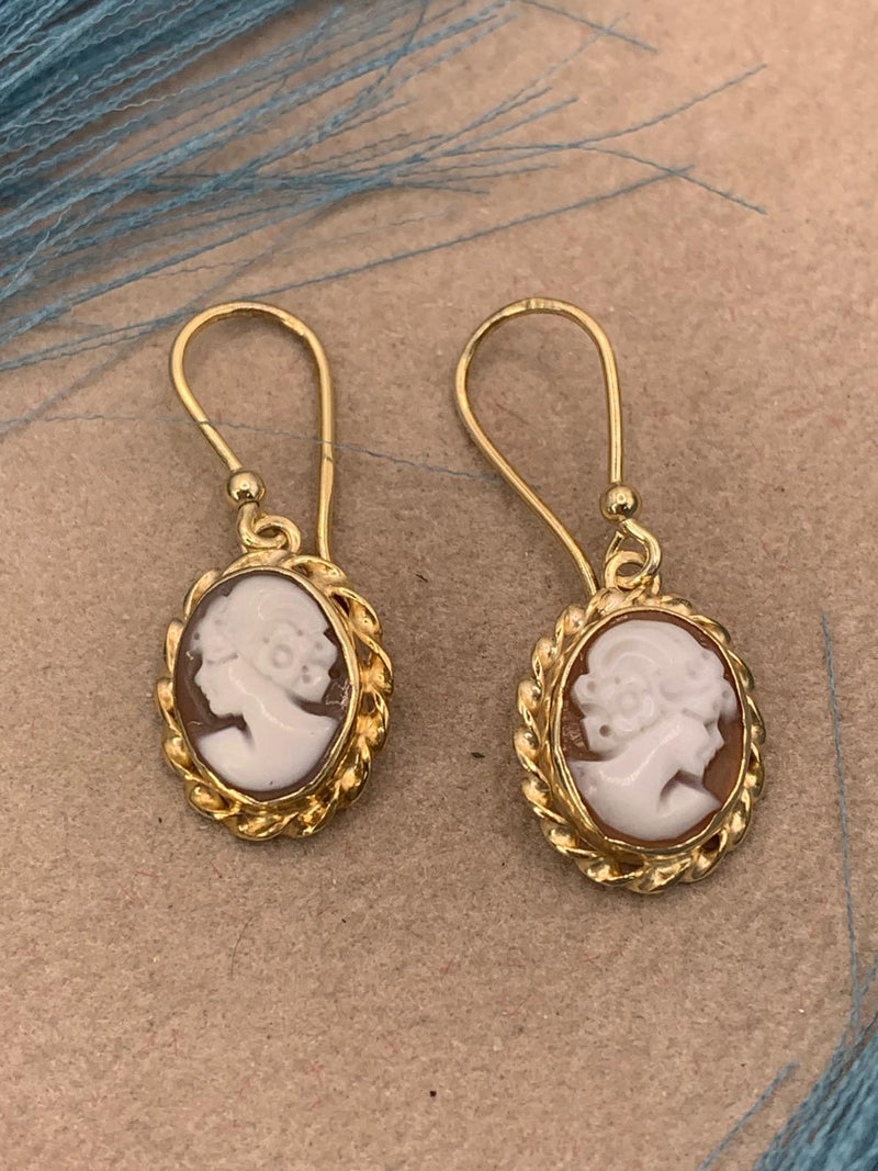Orecchini cameo
