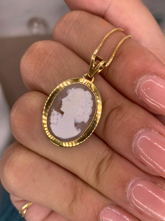 Collana cameo donna