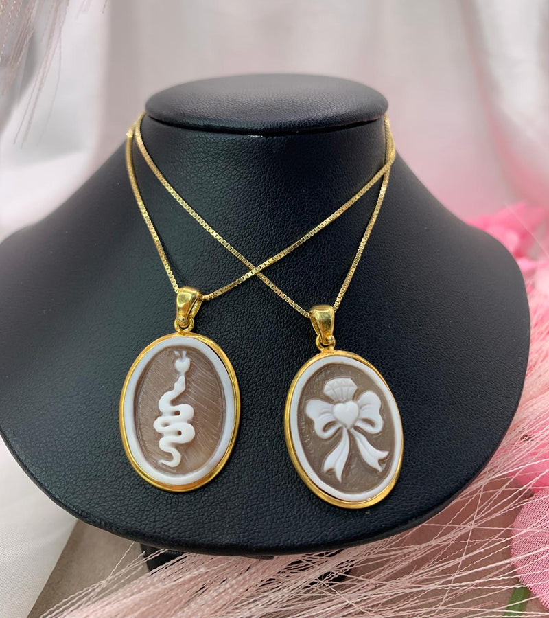 Collana cameo simbolo