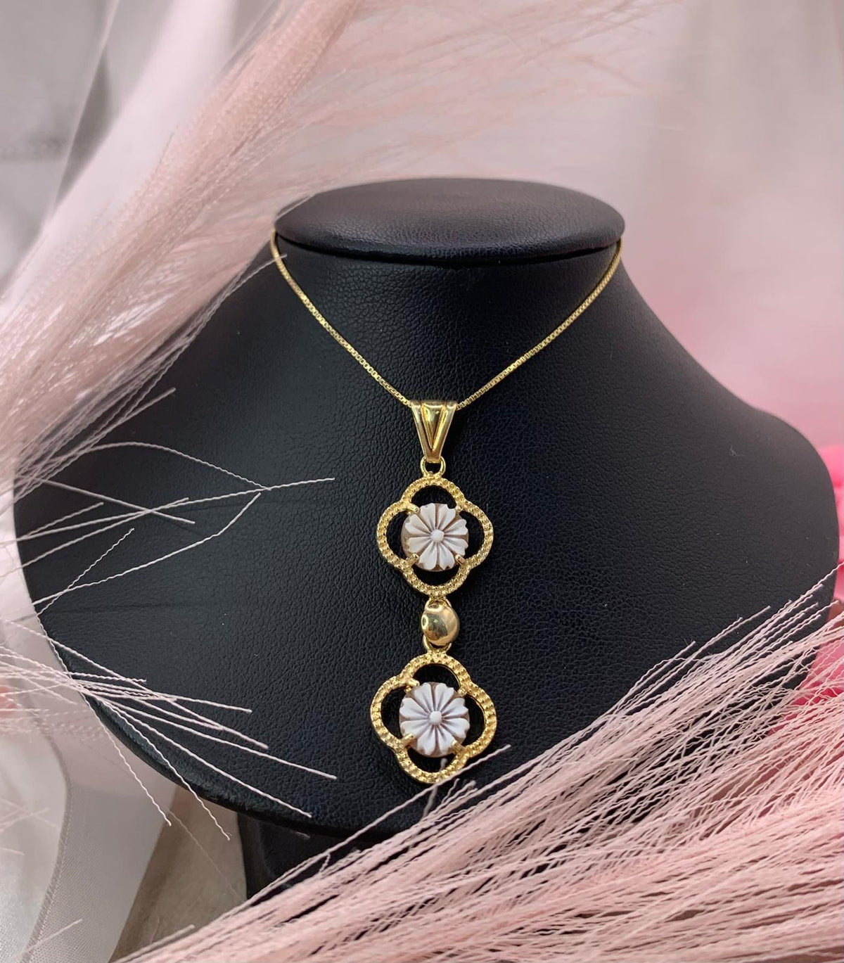 collana cameo double