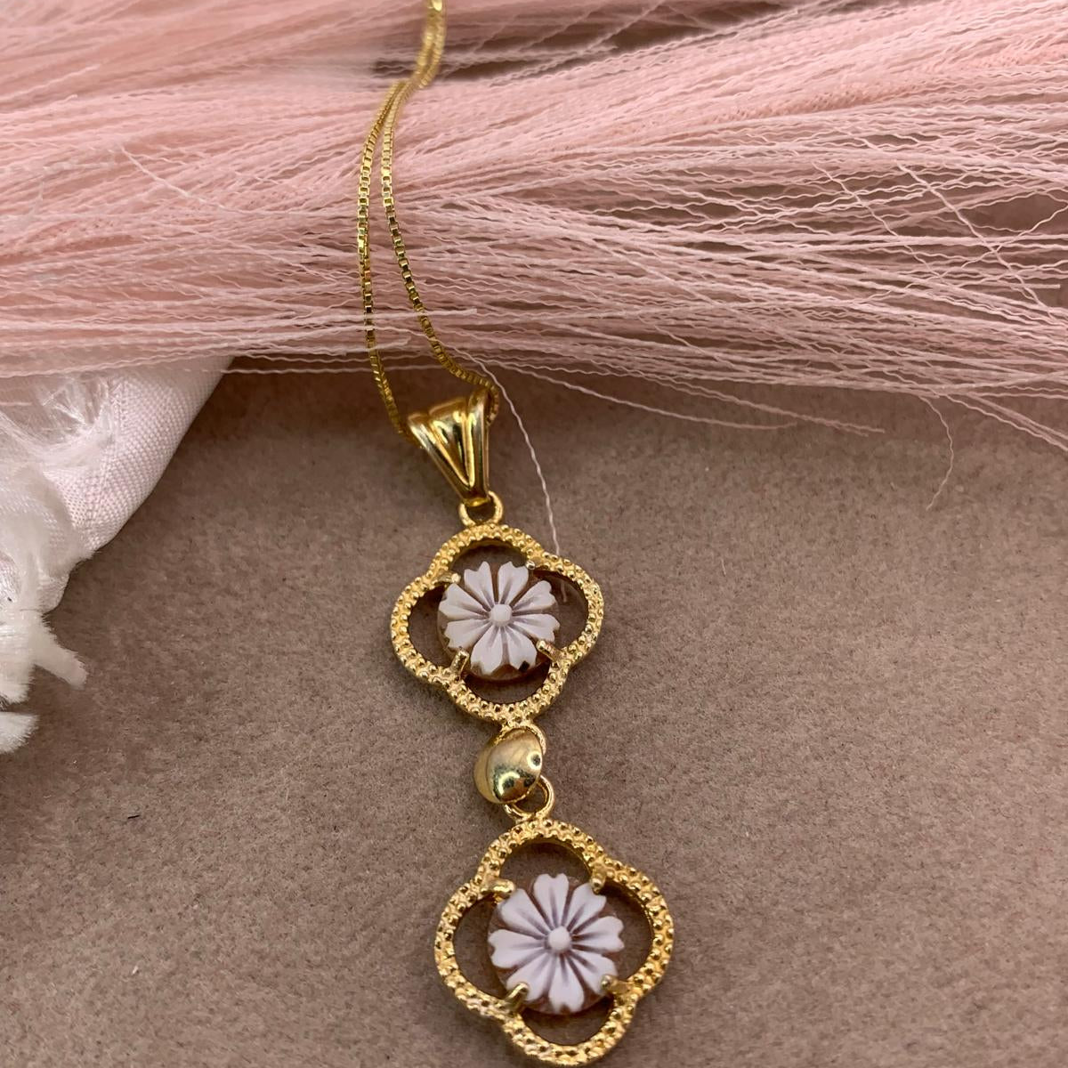 collana cameo double