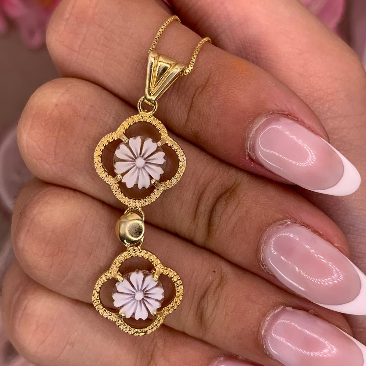 collana cameo double
