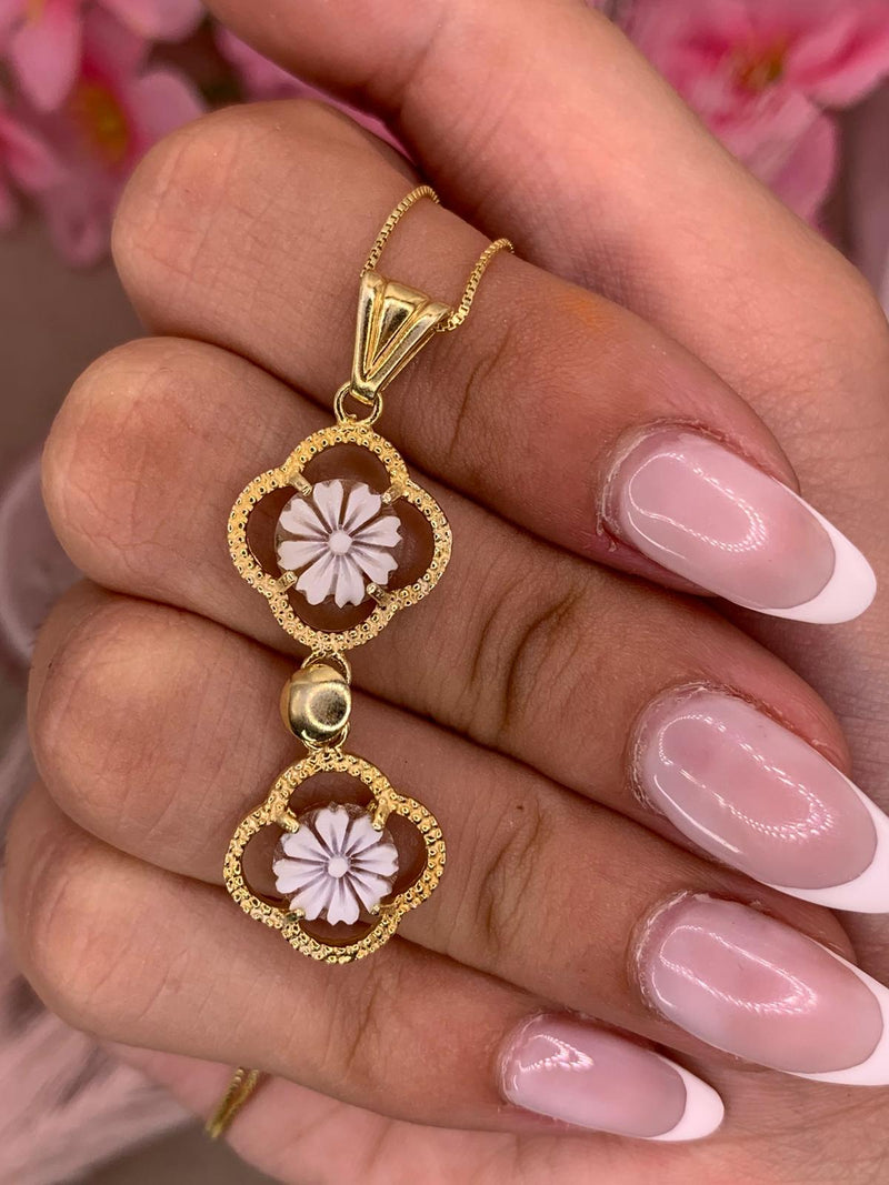 collana cameo double