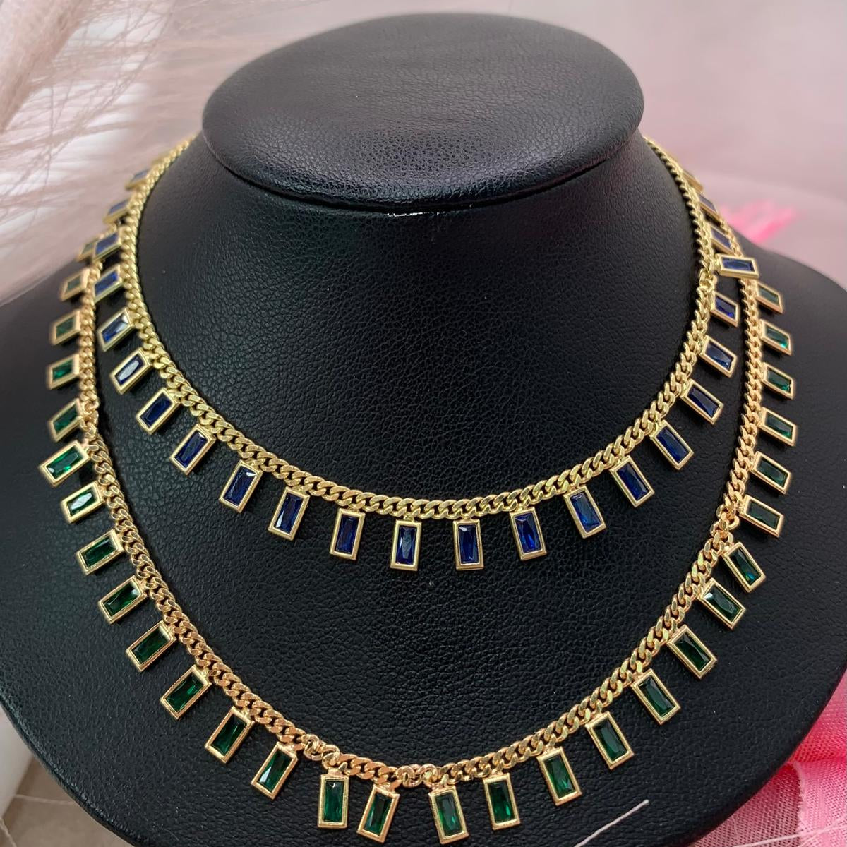 Collana baguette