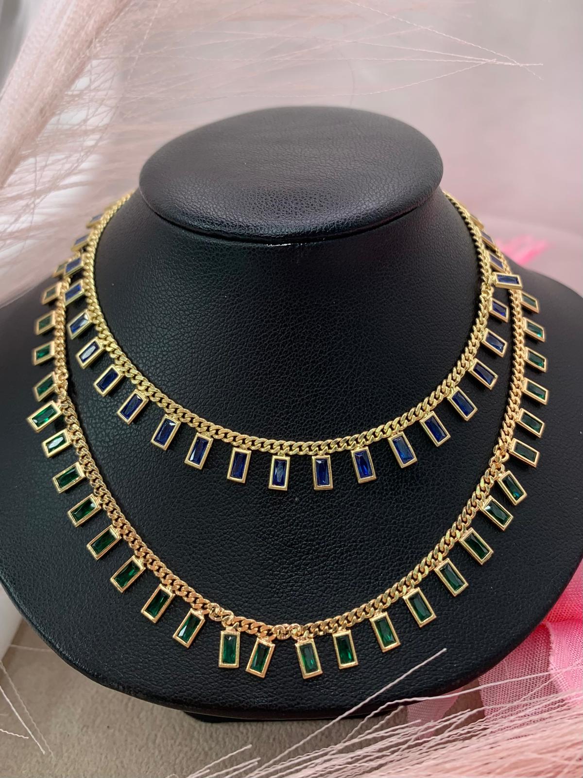 Collana baguette