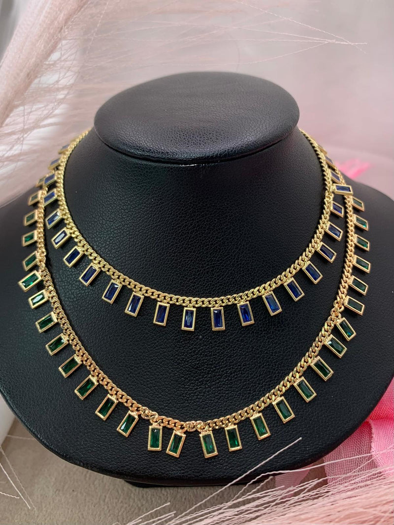 Collana baguette