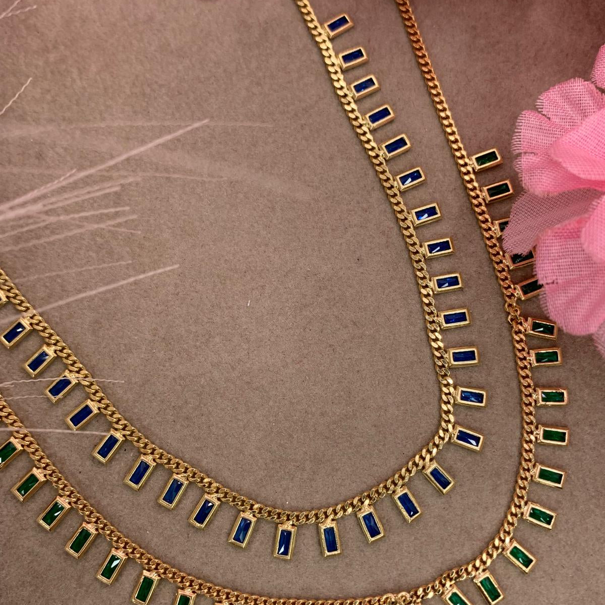 Collana baguette