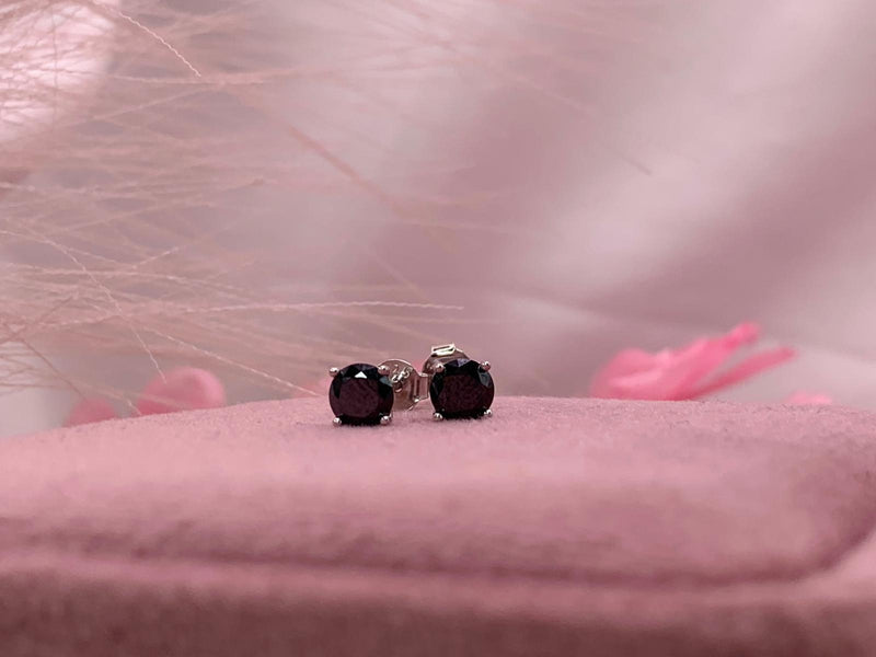 Orecchini m Black 5 mm