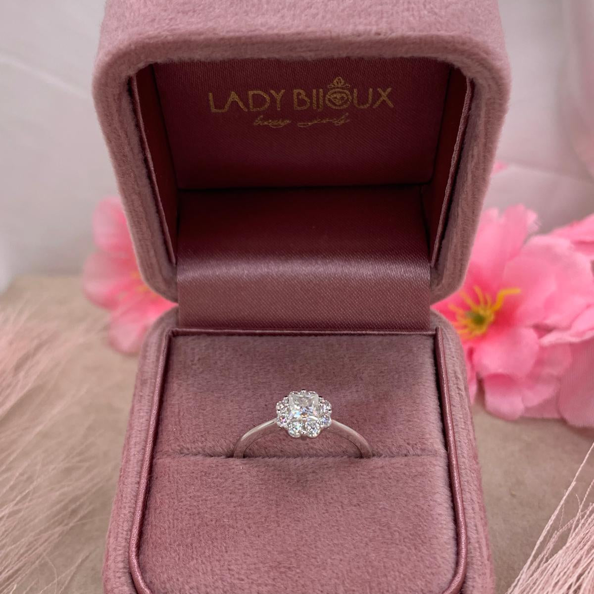 Anello m mini flower
