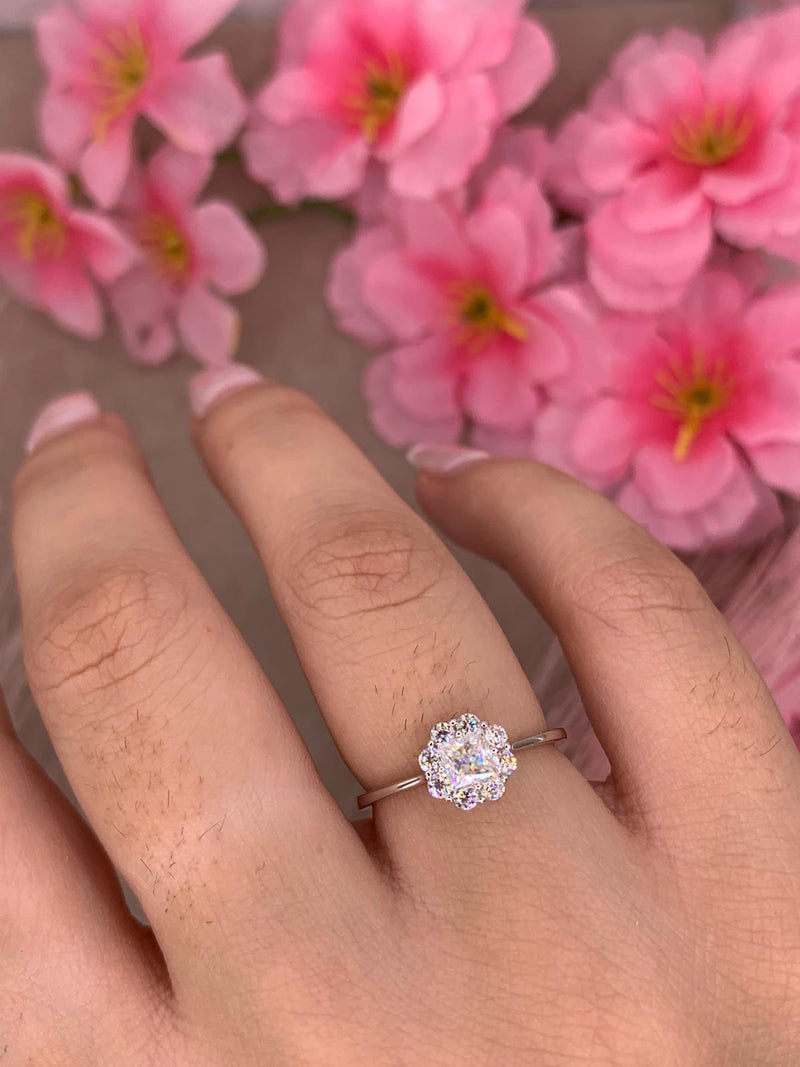 Anello m mini flower