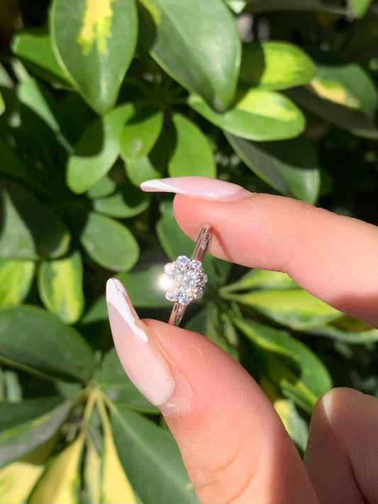 Anello m mini flower