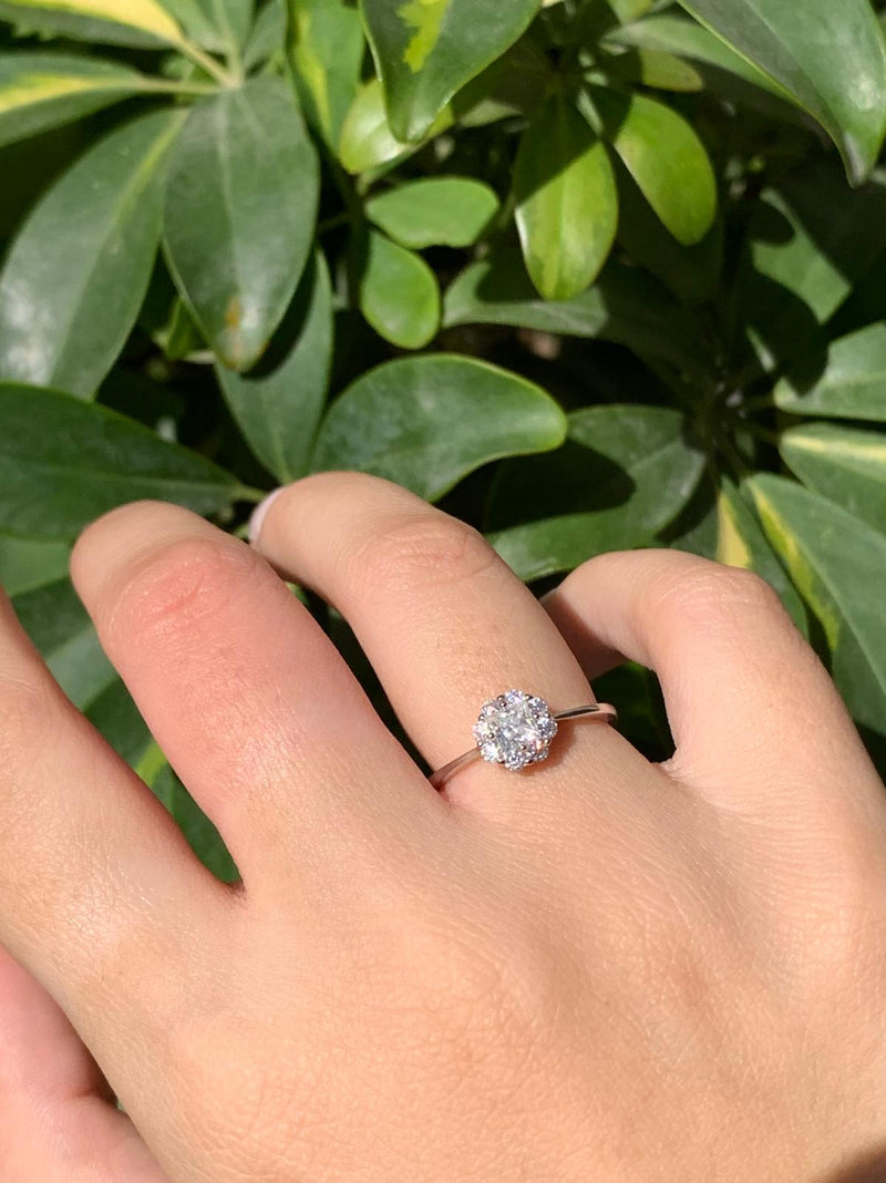 Anello m mini flower