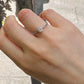 Anello solitario shine