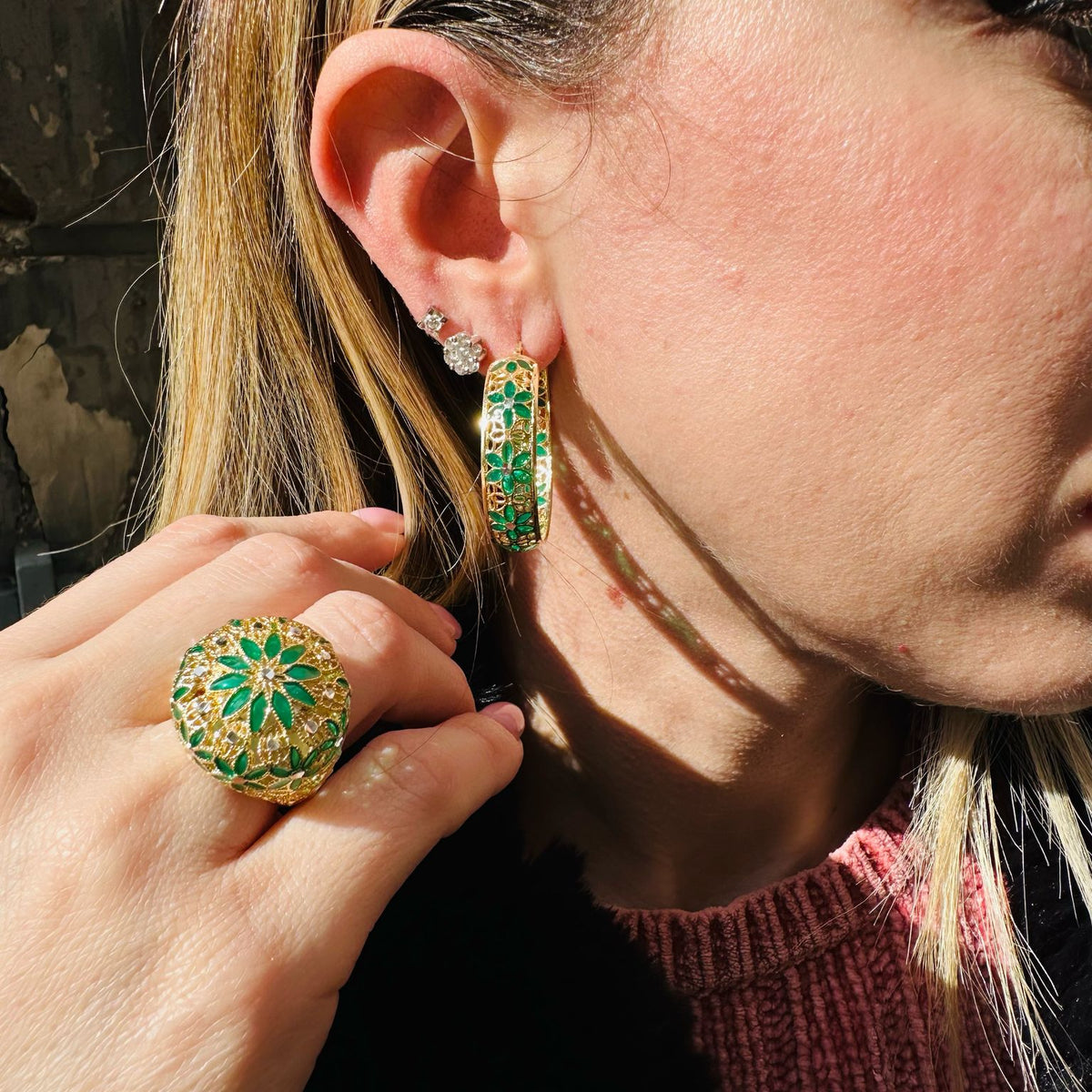 Anello filigrana flower