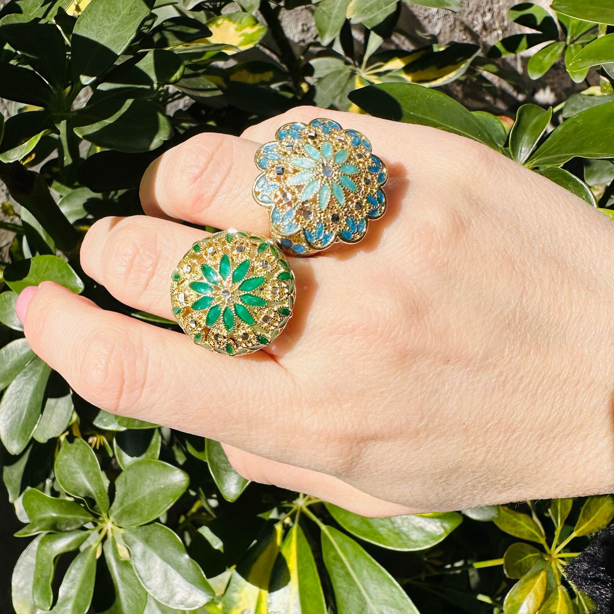 Anello filigrana flower