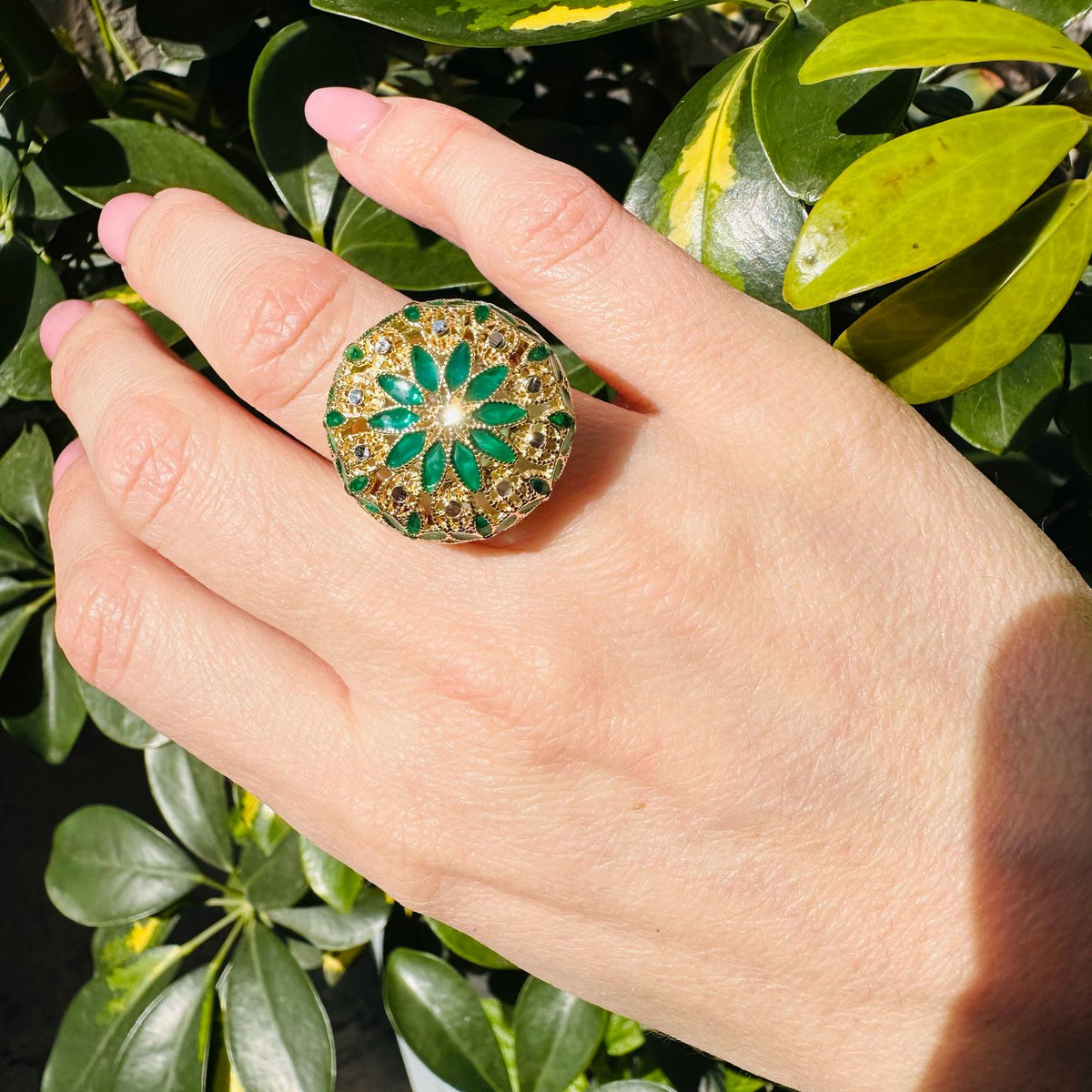 Anello filigrana flower