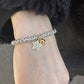 Bracciale nodini ciondolo