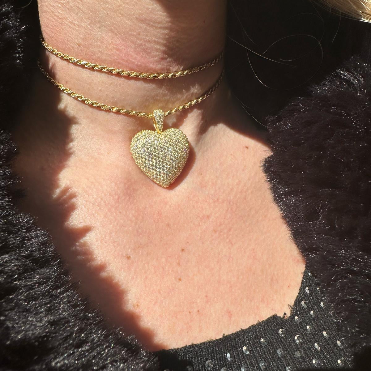 Collana mega big heart