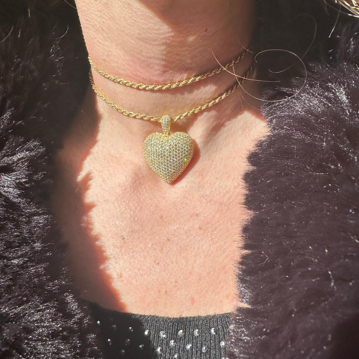 Collana mega big heart
