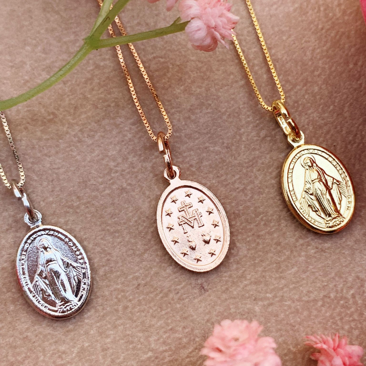 Collana madonnina big