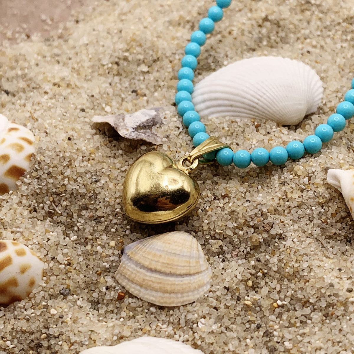 Collana mini turchesina charm