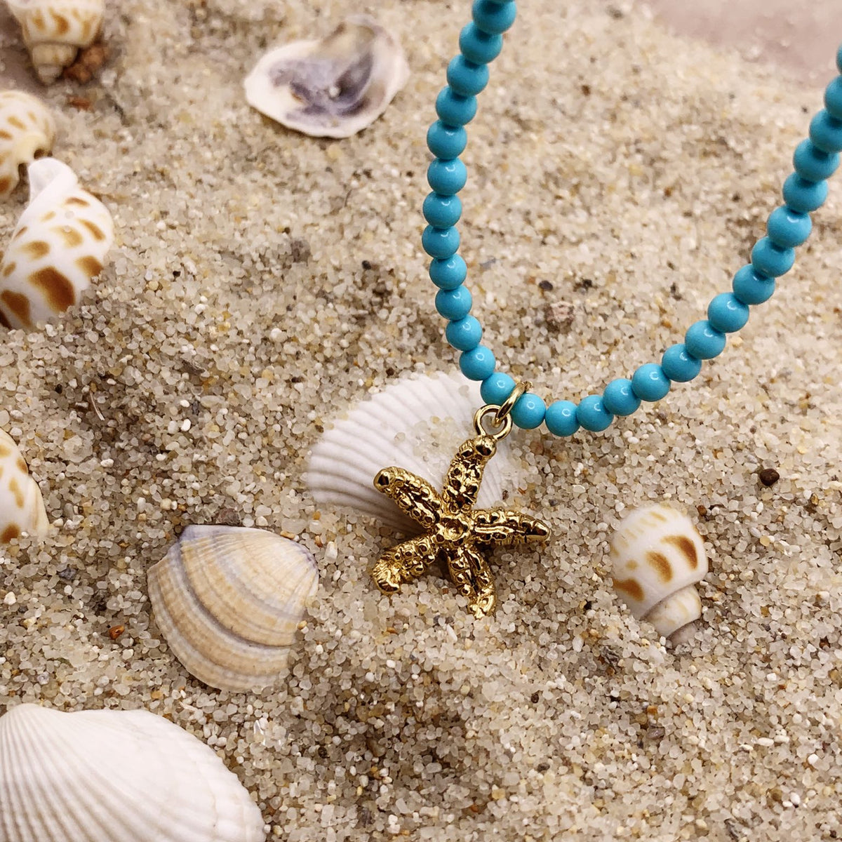 Collana mini turchesina charm