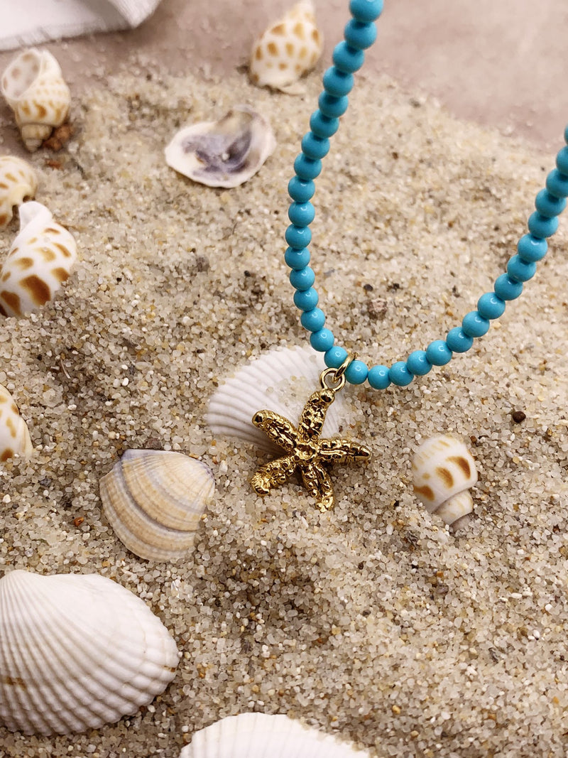 Collana mini turchesina charm