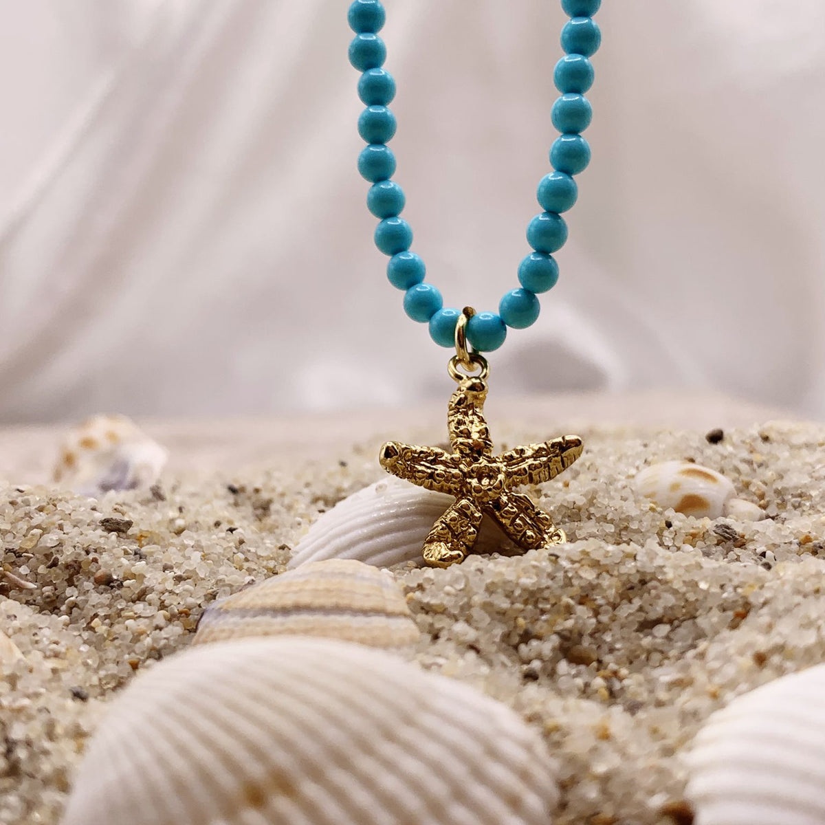Collana mini turchesina charm