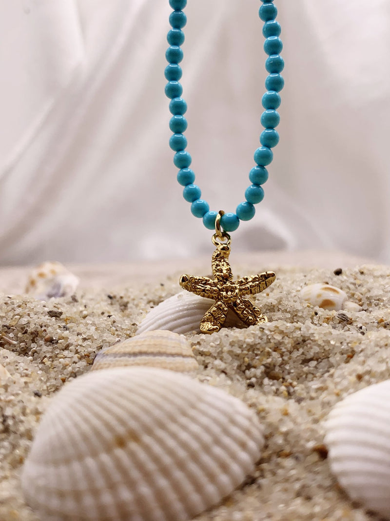 Collana mini turchesina charm