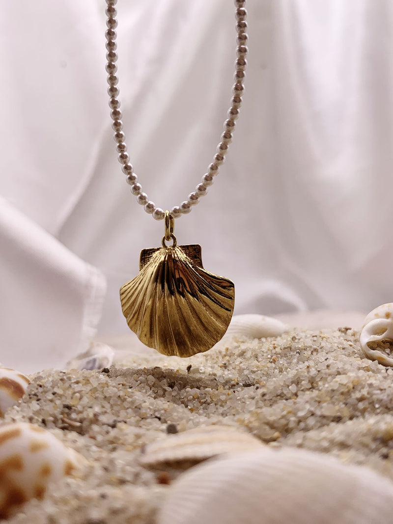 Cavigliera perla ciondolo