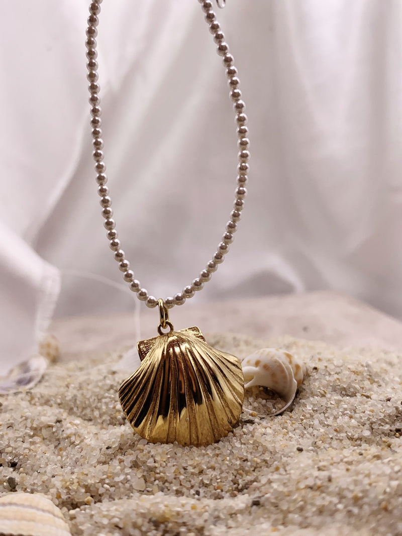 Cavigliera perla ciondolo