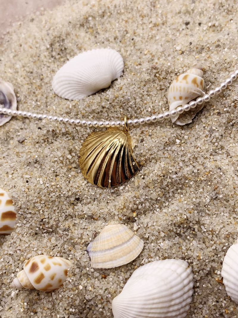 Cavigliera perla ciondolo